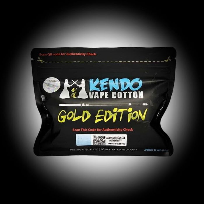 Kendo Vape Cotton Gold Edition
