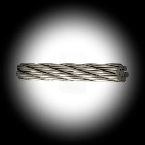 SS Wire Rope Cavo in Acciaio inox 7x7 Diametro 3mm.Pre Tagliato a Misura