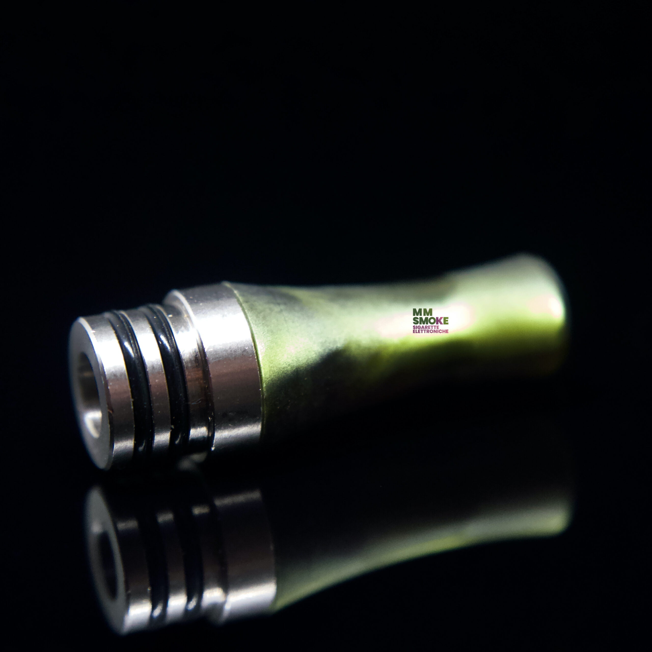 Drip Tip Mod. ZEUS Verde Scuro Metacrilato a Vite By Officine Svapo – MM  SMOKE