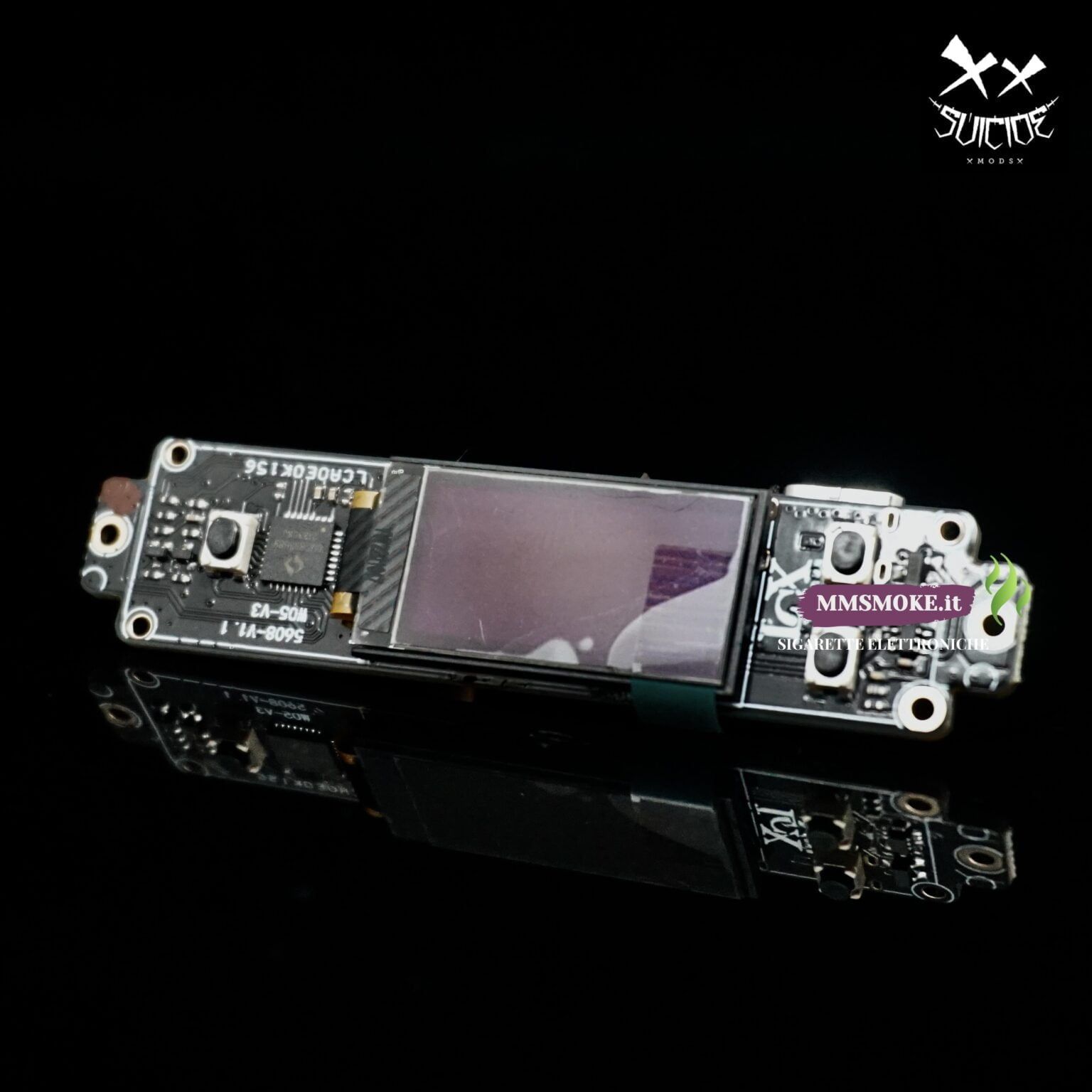 PCB Stubbly Aio Circuito con Display - MM SMOKE