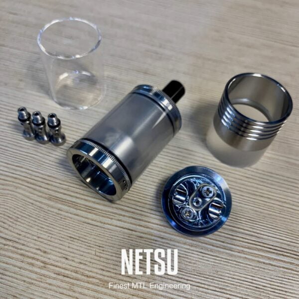 Atomizzatore NETSU MTL RTA OG SS by Ghost Bus Club - immagine 3