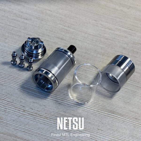 Atomizzatore NETSU MTL RTA OG SS by Ghost Bus Club - immagine 2