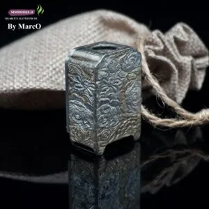 Boro Tank Alluminio "Golden Blossom" 3D Inciso By Marco