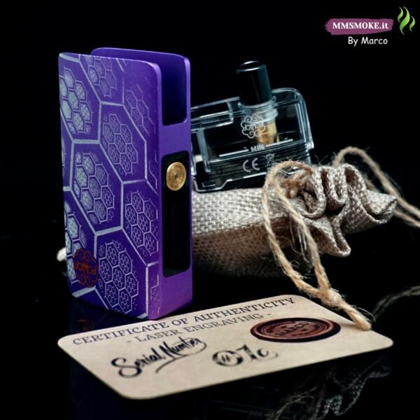 DotPod Max 2000 mHa Purple Incisa Negus Grid Edition" DotMOD By Marco - immagine 5