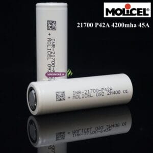 Batteria MOLICEL 21700 P42A 4200mAh 45A