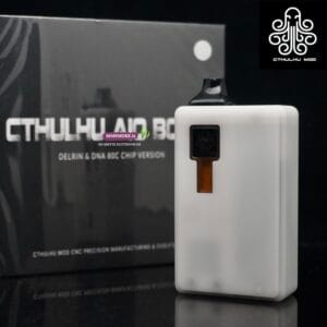 Cthulhu Box PACK AIO 2 RBA DNA80C WHITE DELRIN By CTHULHU MODS