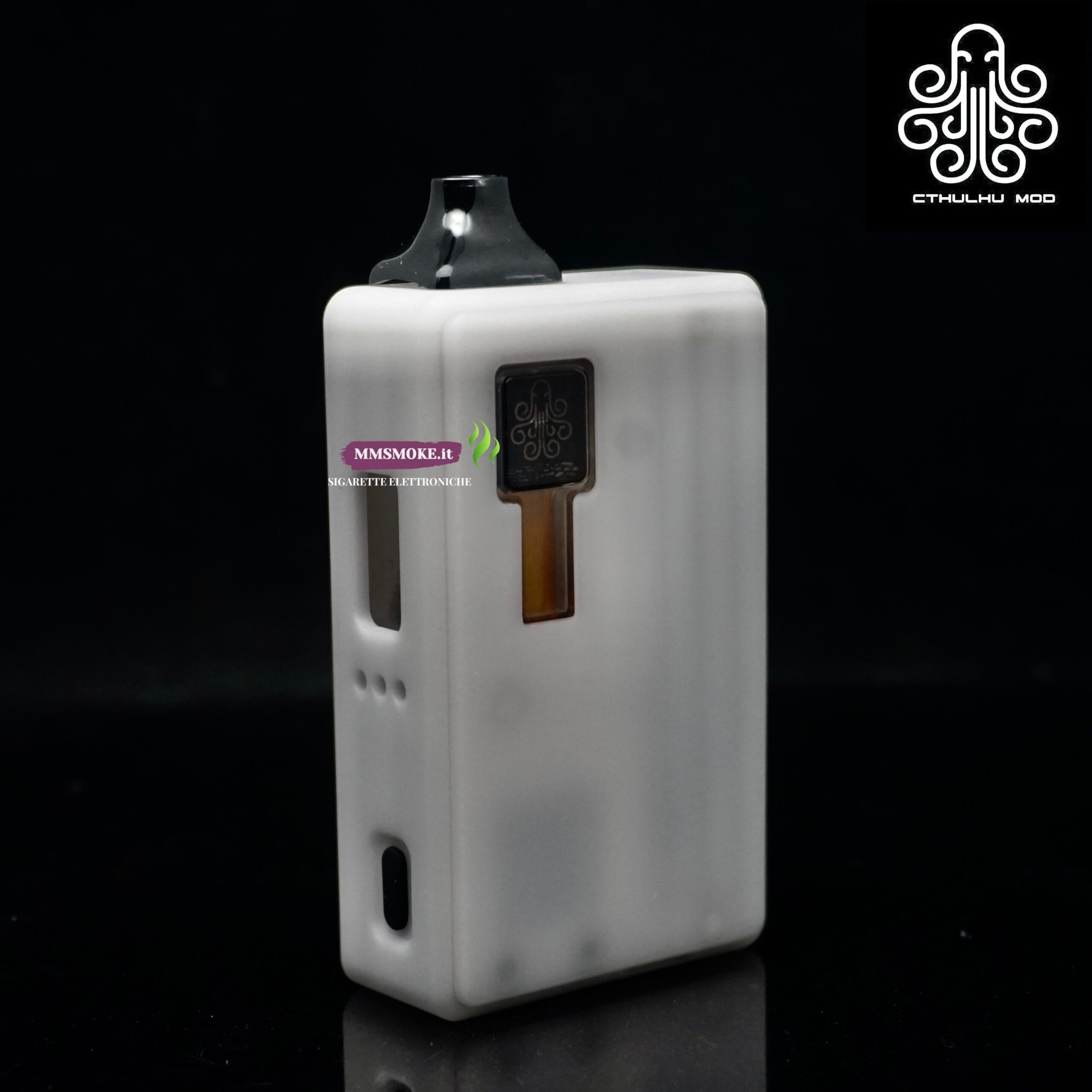 Cthulhu Box PACK AIO 2 RBA DNA80C WHITE DELRIN By CTHULHU MODS - immagine 2