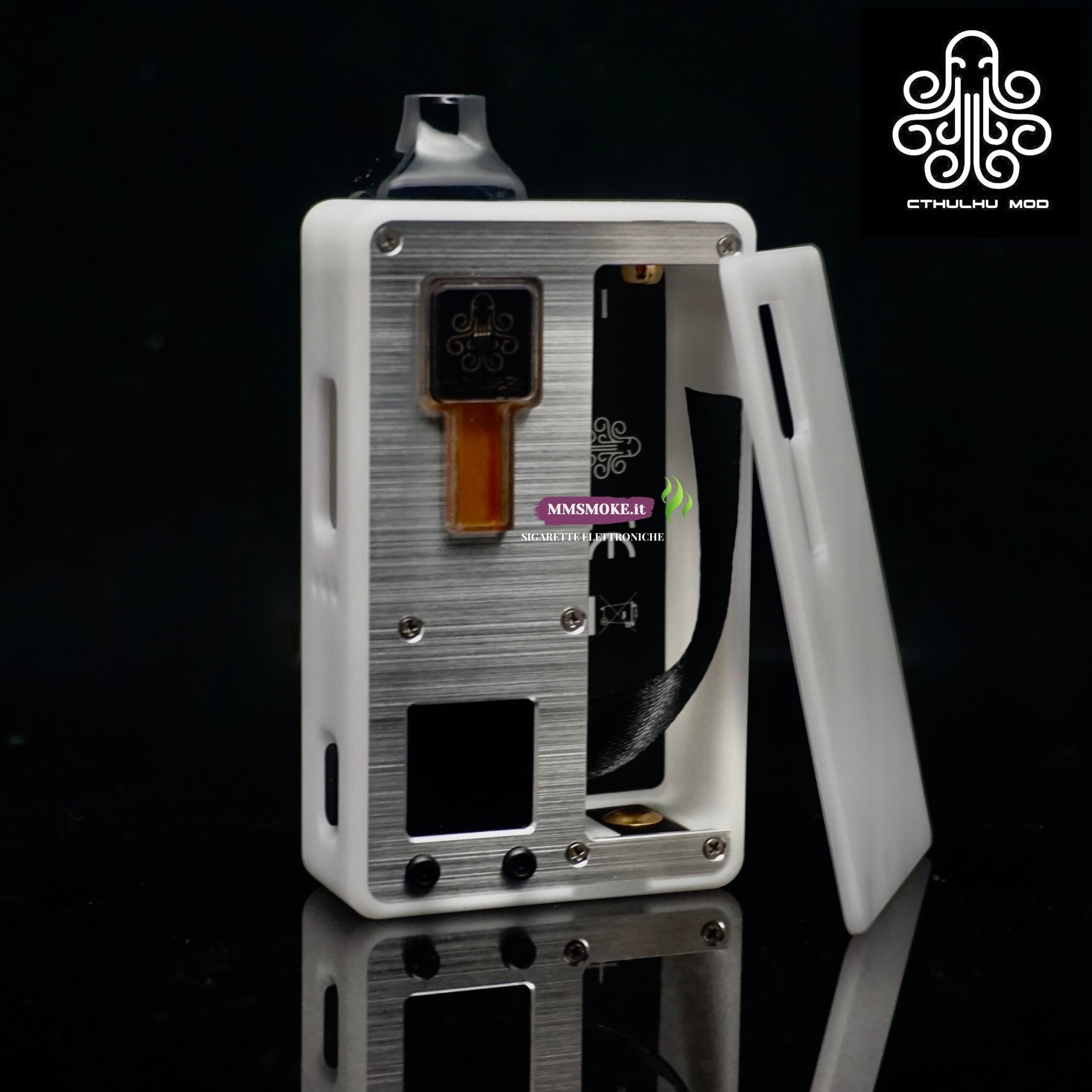 Cthulhu Box PACK AIO 2 RBA DNA80C WHITE DELRIN By CTHULHU MODS - immagine 4