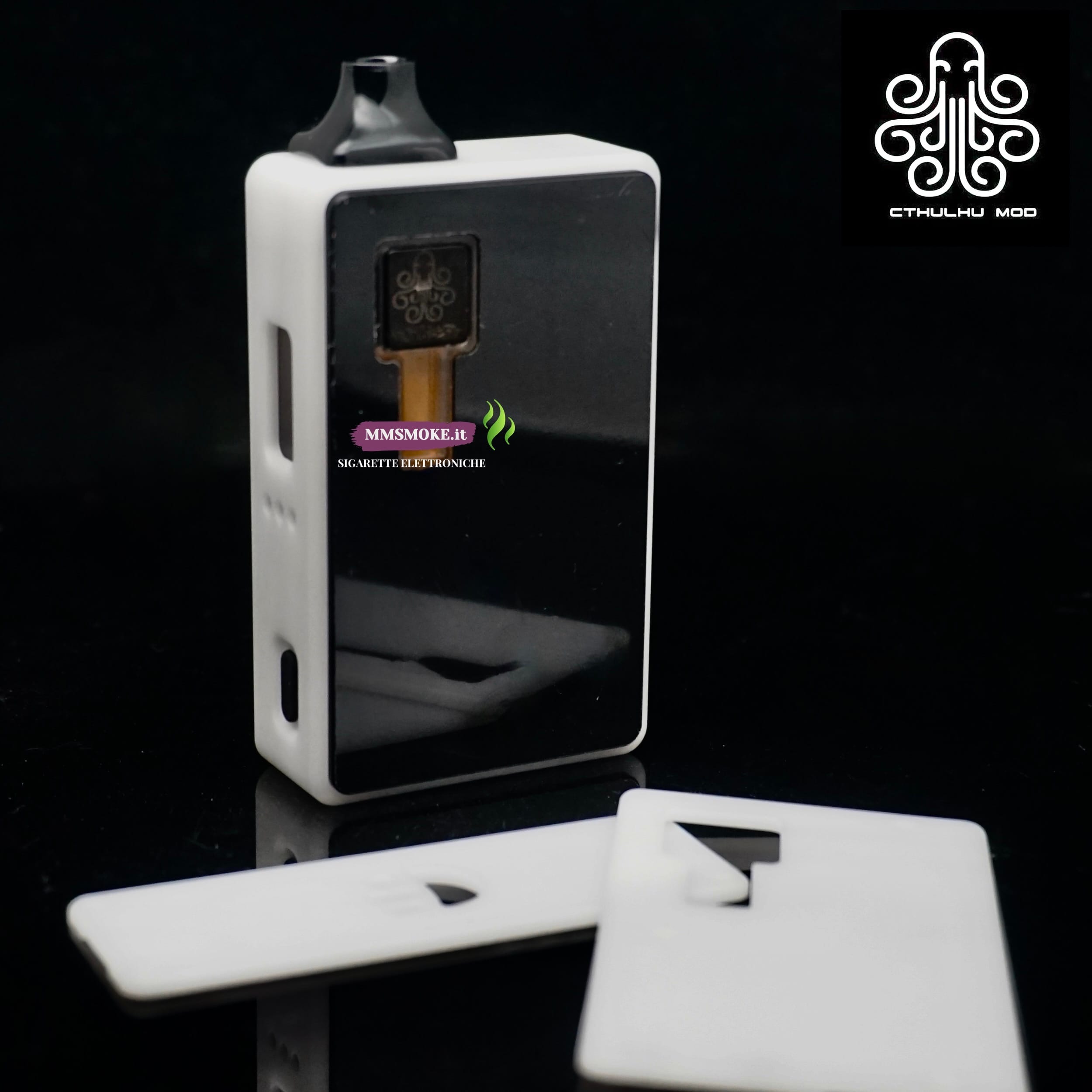 Cthulhu Box PACK AIO 2 RBA DNA80C WHITE DELRIN By CTHULHU MODS - immagine 6