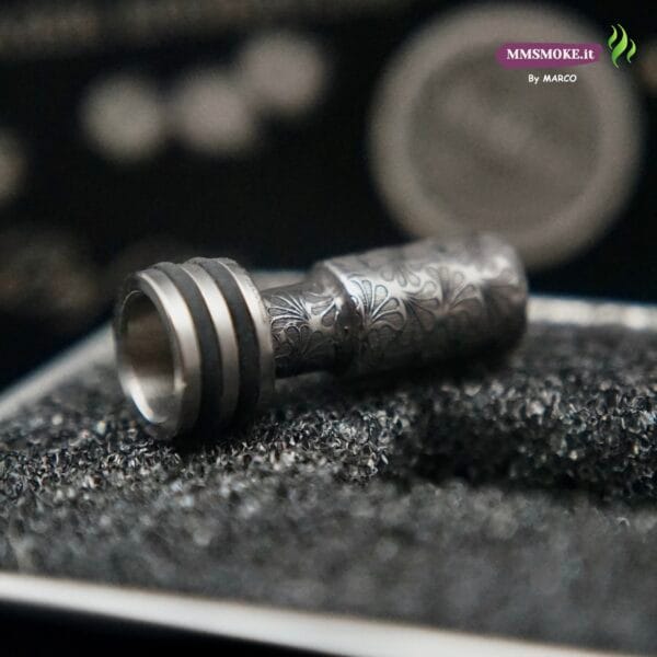Drip Tip ULTON N102 inciso By Marco - immagine 3