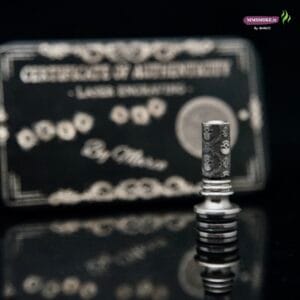 Drip Tip ULTON V2 inciso Metal By Marco