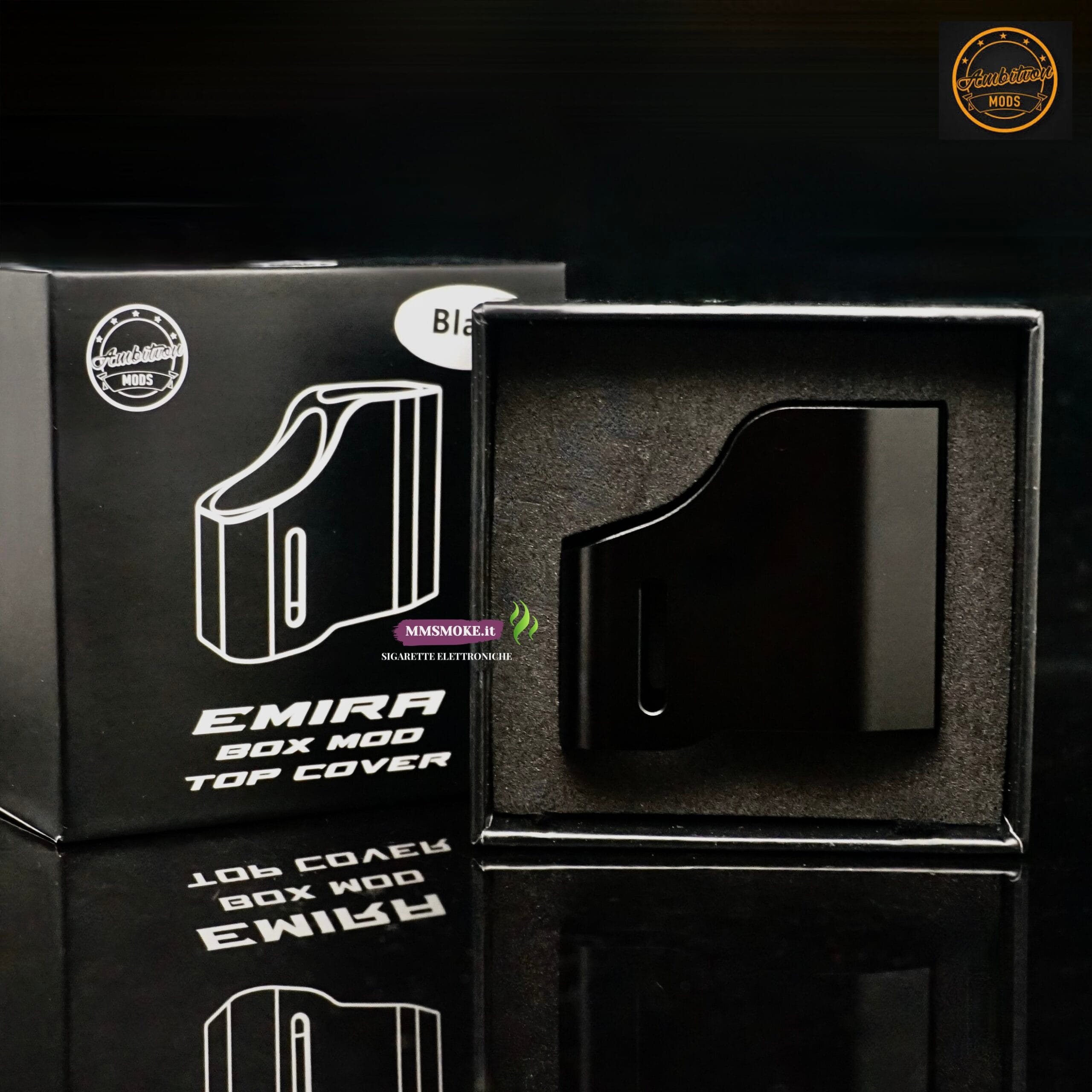 ToP Cover Emira Box Mod 60Watt. Black Ambition Mods & Telli’s Mod - immagine 2