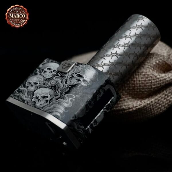 Empira 60 Watt. Box “Skull Reaper” ArtBox By Marco - immagine 4