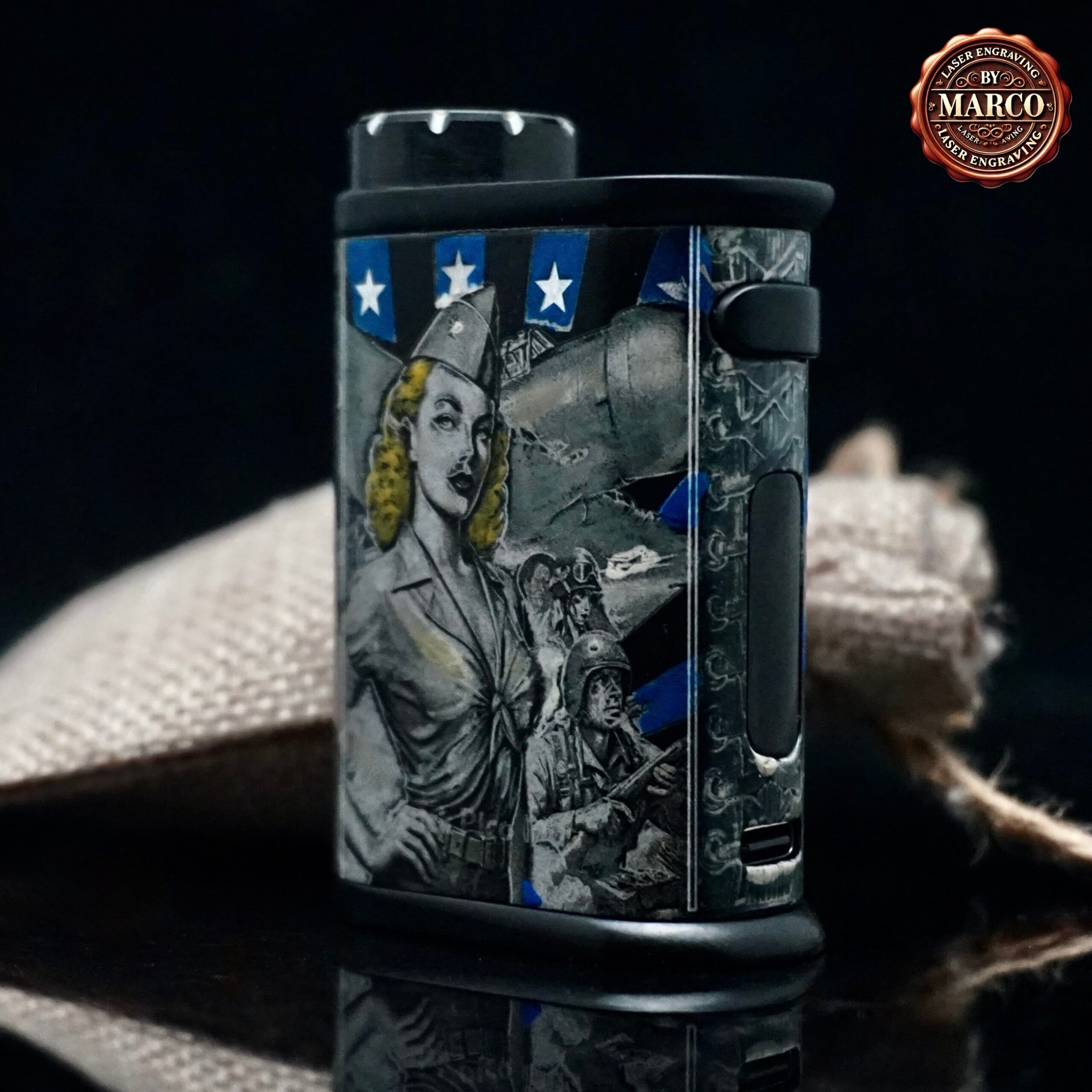 Pico Plus “Pin-Up Military Edition Color” ArtBox By Marco - immagine 7