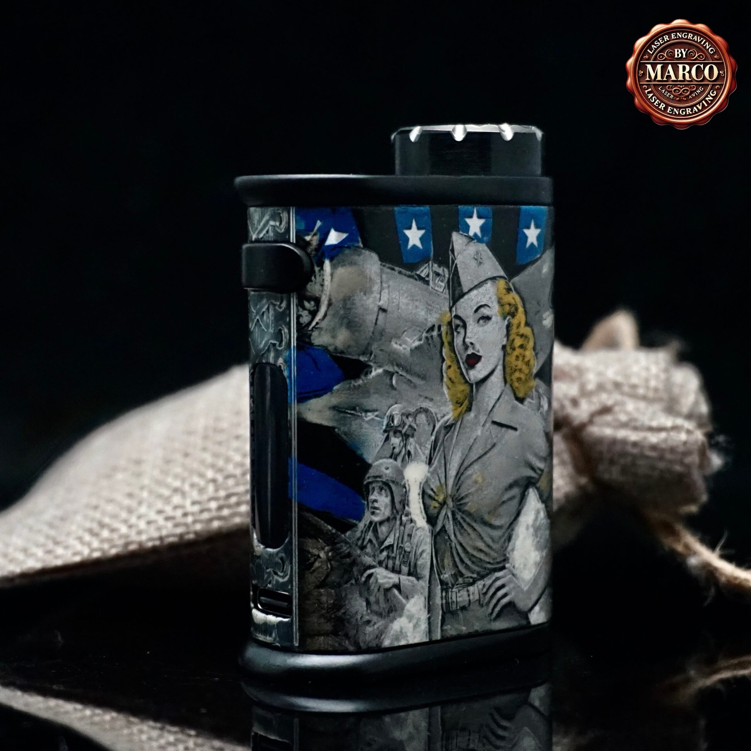 Pico Plus “Pin-Up Military Edition Color” ArtBox By Marco