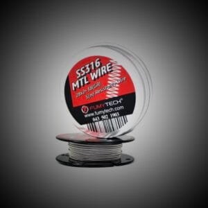 Filo Resistivo SS316L MTL Wire Fused Clapton 2*28Ga + 38Ga 5m Fumytech