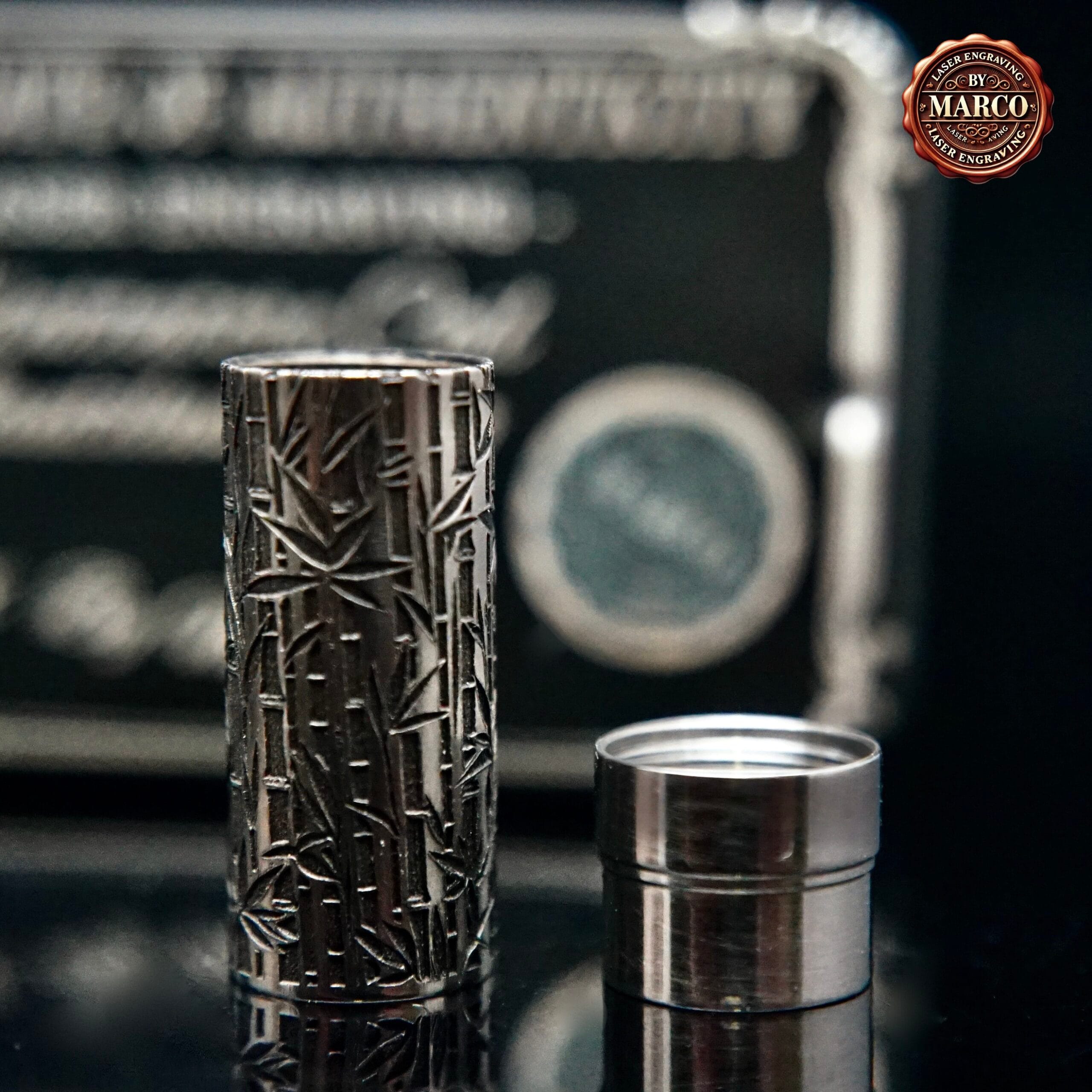 Adattatore Boro Coil Aspire Nautilus BVC – Incisione “Canne di Bambù” - immagine 4