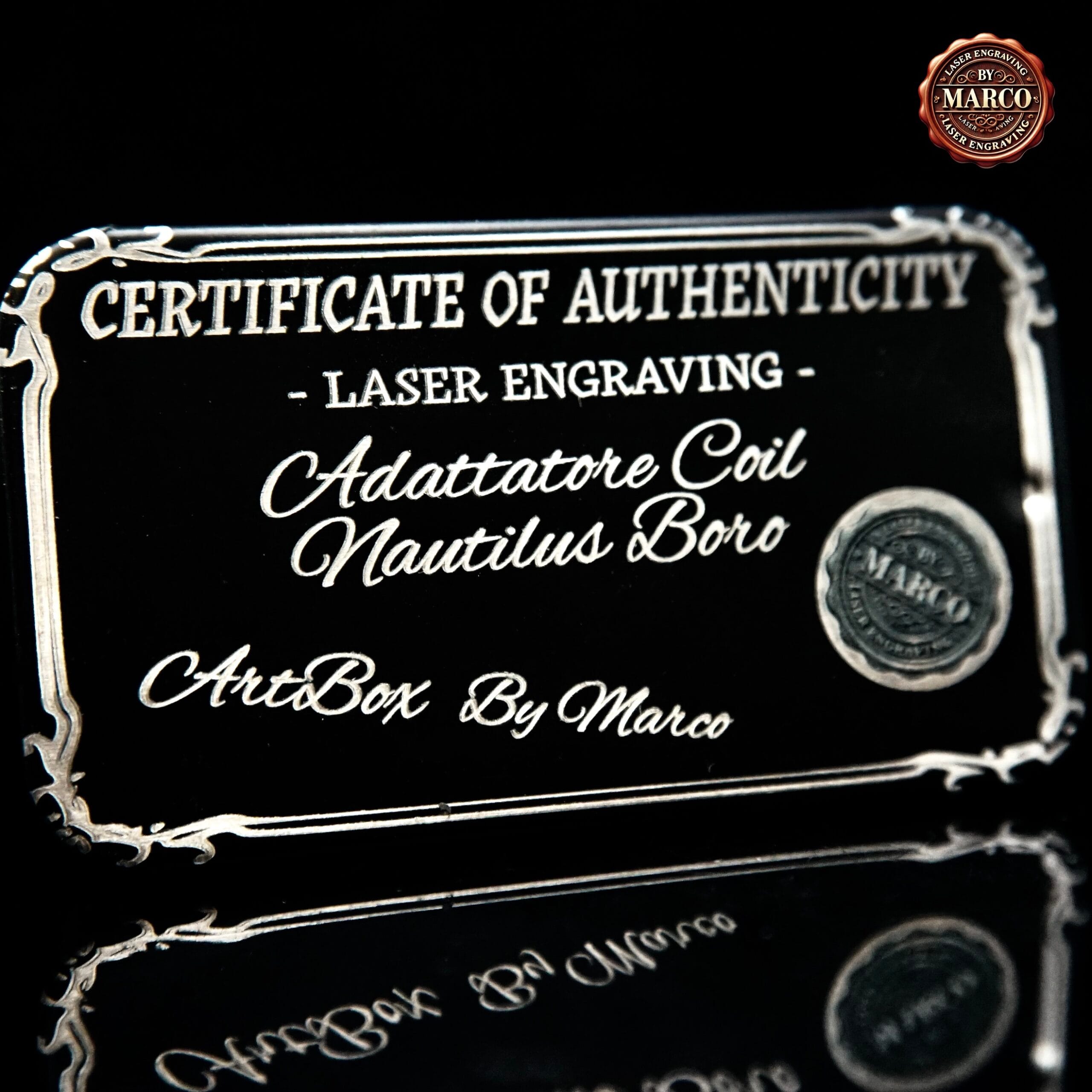 Adattatore Boro Coil Aspire Nautilus BVC – Incisione “Canne di Bambù” - immagine 2