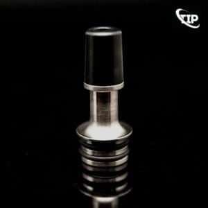 Drip Tip 510 MTL GOCCIA Con Base Acciaio/BLACK - ACCIAIO