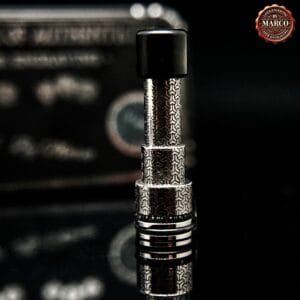 Drip Tip MTL Acciaio Inox “Tessera” – Laser Engraving ArtBox by Marco