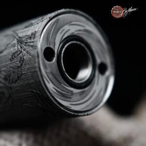 Macro incisione rosa su tubo Centenary Mods Minister ArtBox By Marco