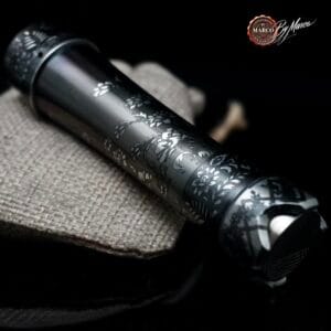 tubo meccanico ArtBox By Marco in acciaio inox con tasto a molla