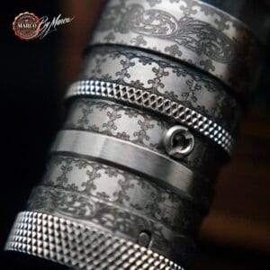 atomizzatore ArtBox By Marco inciso a laser stile arabesque