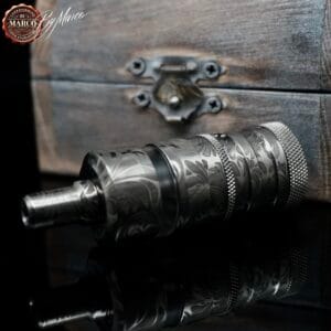 Atomizzatore FeV 4.5S Arabesque Noir – ArtBox By Marco Sn.#01 vista laterale