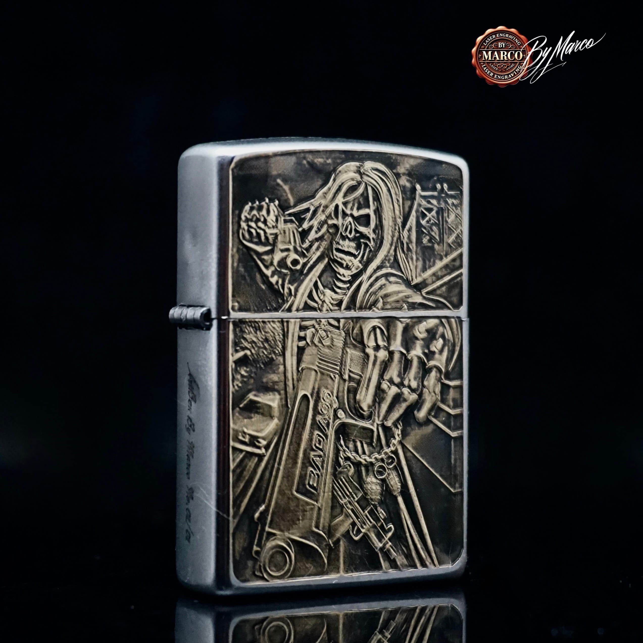 Zippo Badass Edition 3D 1/1 ArtBox By Marco 5 Zippo Badass Edition 3D 1/1 ArtBox By Marco - immagine 5