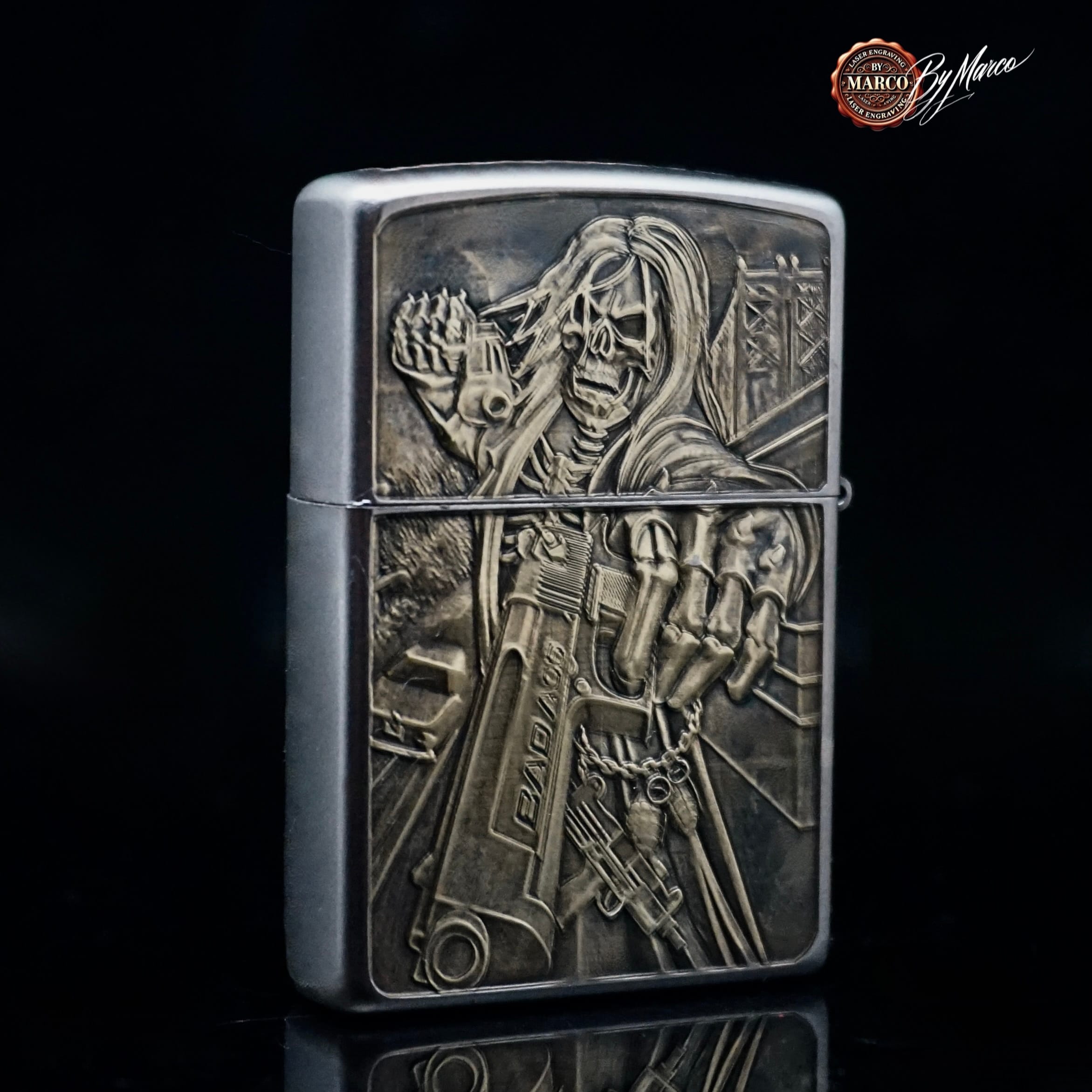 Zippo Badass Edition 3D 1/1 ArtBox By Marco 4 Zippo Badass Edition 3D 1/1 ArtBox By Marco - immagine 4