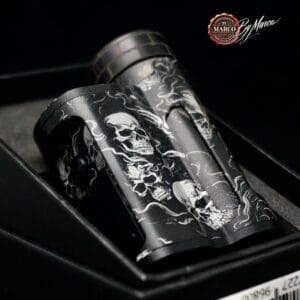 Paramour DNA 80C custom incisione laser dark style bologna