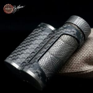 dettaglio incisione superiore e tazza Paramour DNA 80C custom