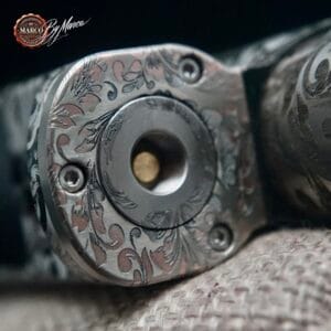 dettaglio piatto 510 inciso su Paramour DNA 80C ArtBox By Marco