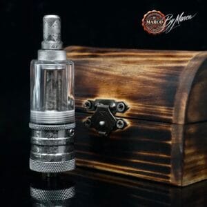 Flex Vapor Oriental Wave ArtBox By Marco vista laterale con tank clear