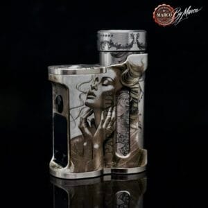Paramour DNA 80C personalizzata con incisione laser artistica stile vintage