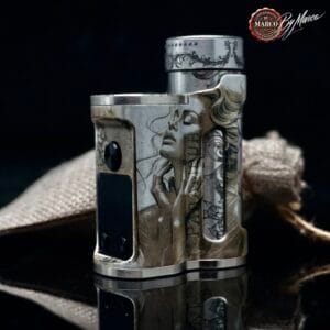 Dettaglio tazza superiore incisa Paramour DNA 80C Velvet Relic