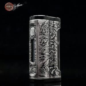 Ambition Mod K1 custom incisa a laser con paesaggio orientale