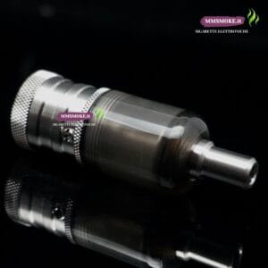 Dettaglio montato su flash e vapor Tank CLEAR /BLACK Bell Cap 5ml per FEV 4.5 e FEV 4.5S mmsmoke
