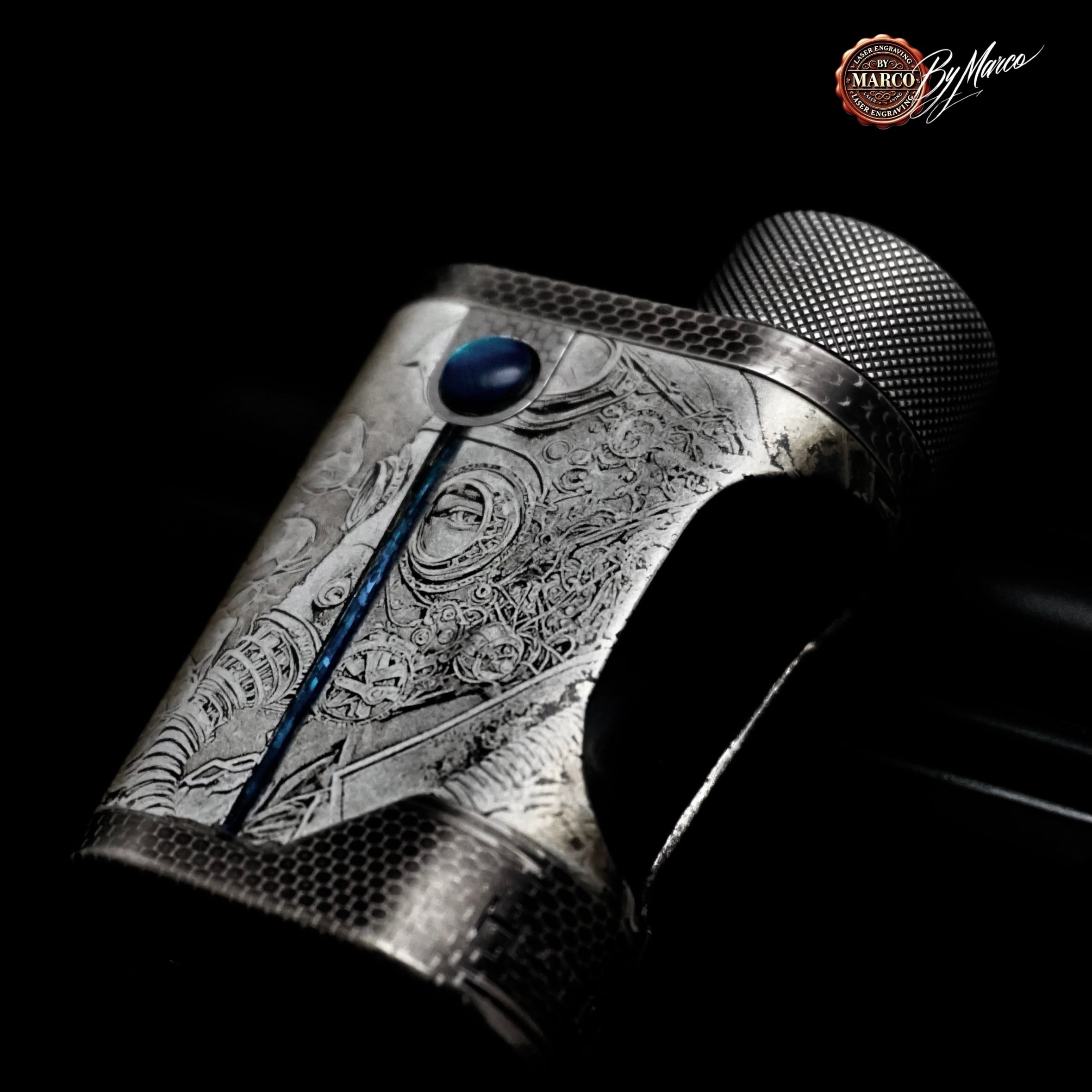 HARRIER N80 “BLUE VEIL” ArtBox By Marco Limited Ediction No.01 4 Box Harrier N80 custom 21700 luxury dark