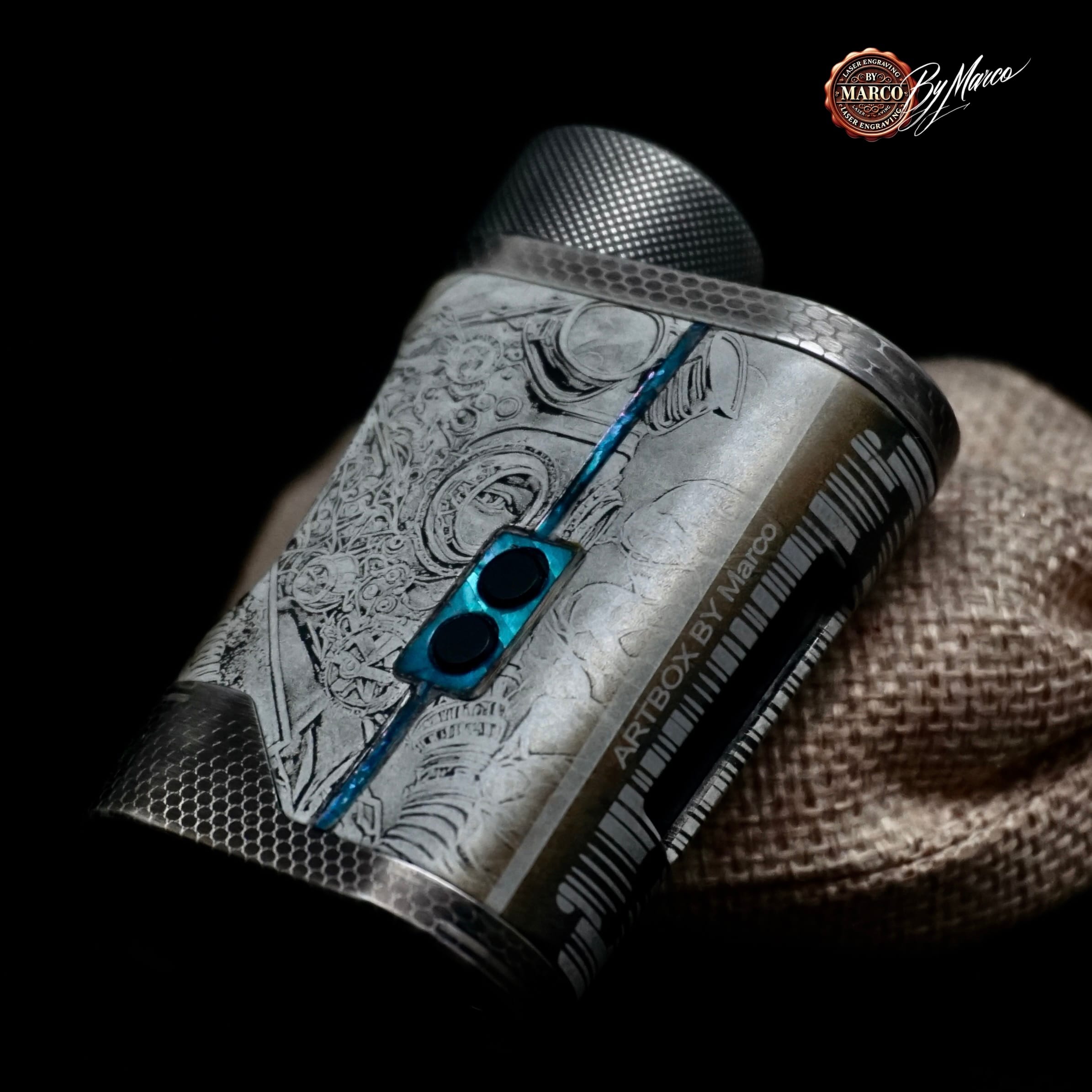 HARRIER N80 “BLUE VEIL” ArtBox By Marco Limited Ediction No.01 3 HARRIER N80 “BLUE VEIL” ArtBox By Marco Limited Ediction No.01 - immagine 3