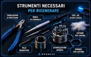 22.3 GUIDA COMPLETA COME RIGENERARE UN ATOMIZZATORE 2 STRUMAENTI NECESSARI PER RIGENERARE