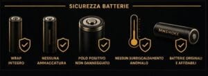 22.2 Come usare una box meccanica in sicurezza 4 Sicurezza Batteria