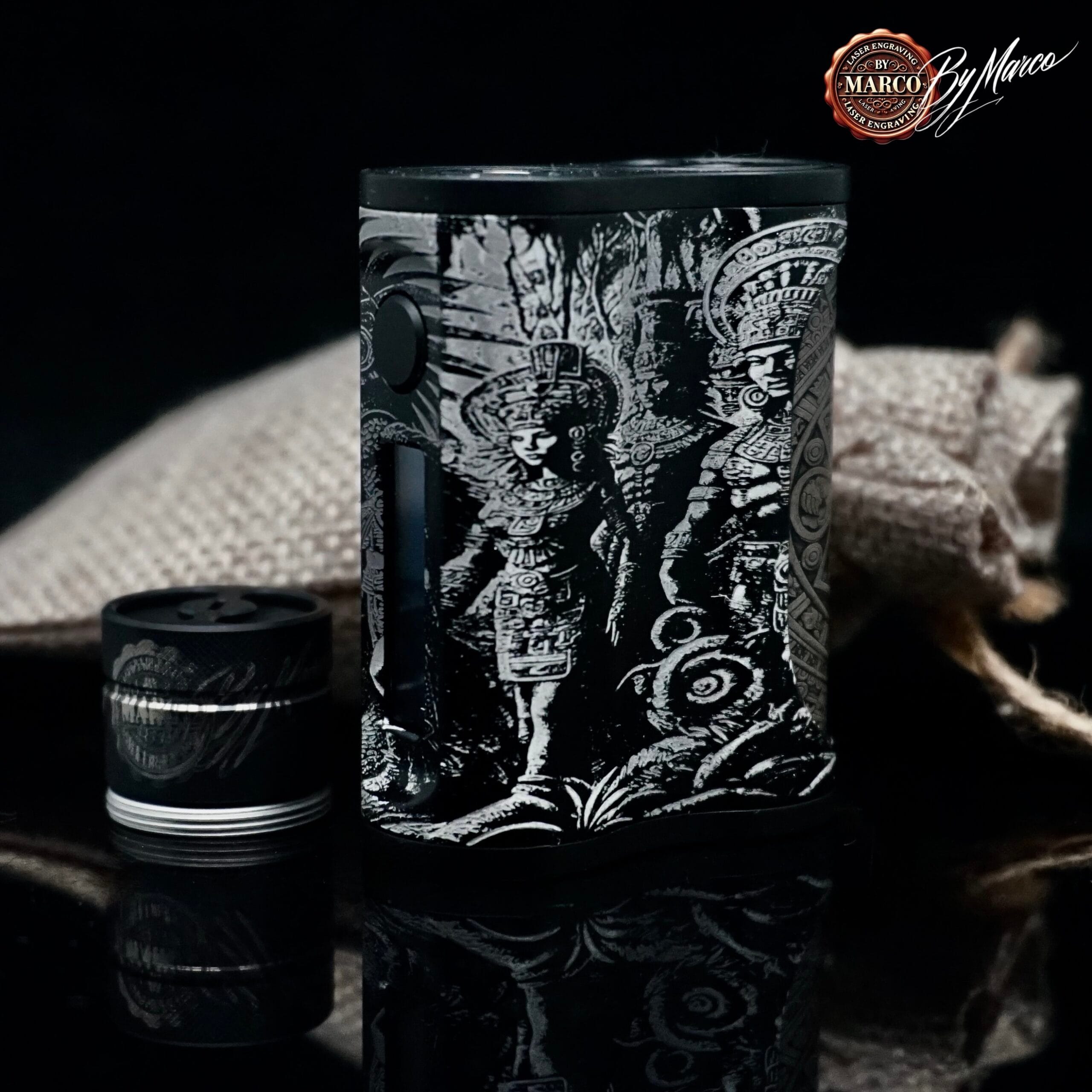 Box Morer MAYA LEGACY SBS Mod 60W Ambition Mod ArtBox By Marco 8 Templi e creature leggendarie