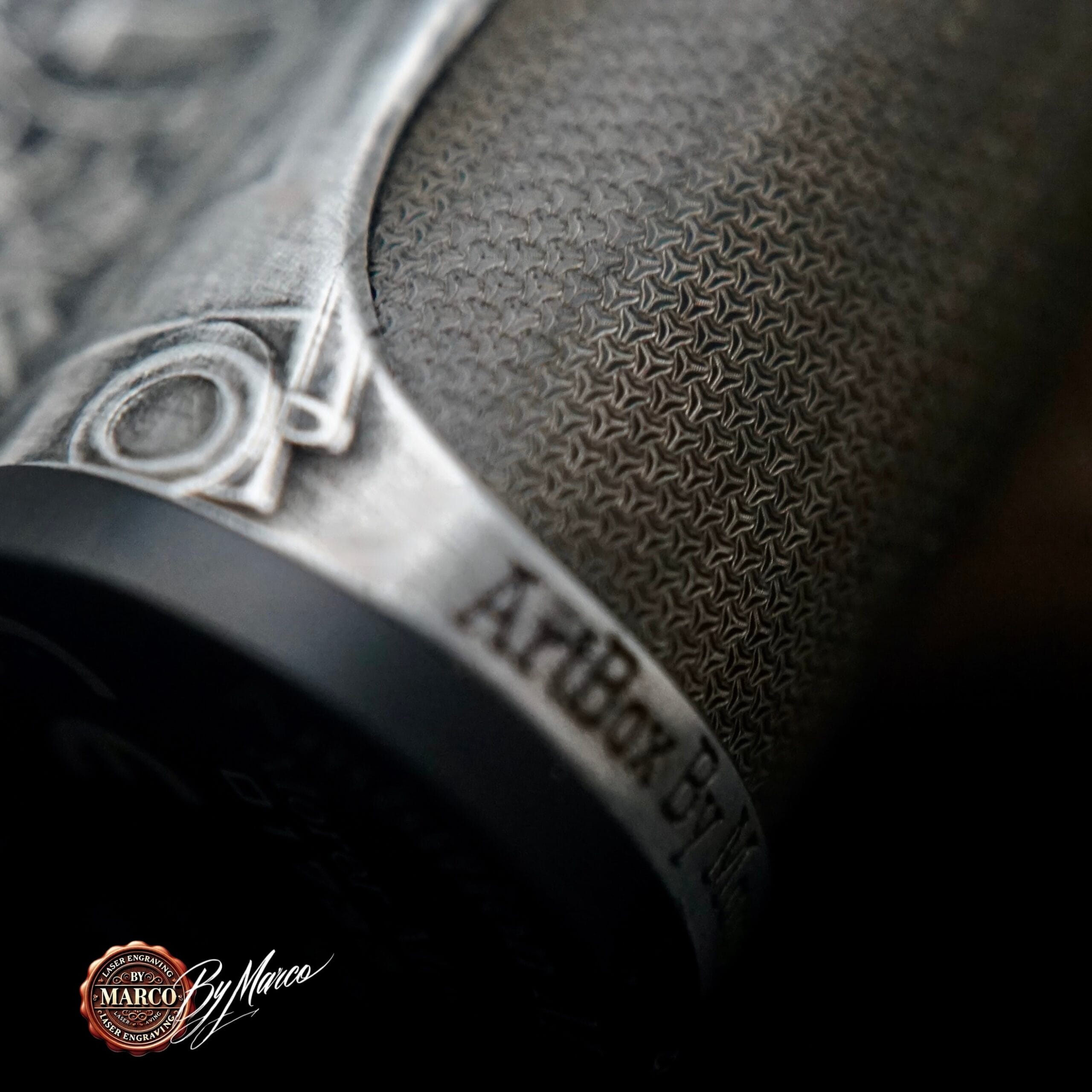 Box Morer "BLACK WARRANT 3D " SBS Mod 60W Ambition Mod ArtBox By Marco 5 Incisione laser 3D profonda ArtBox By Marco