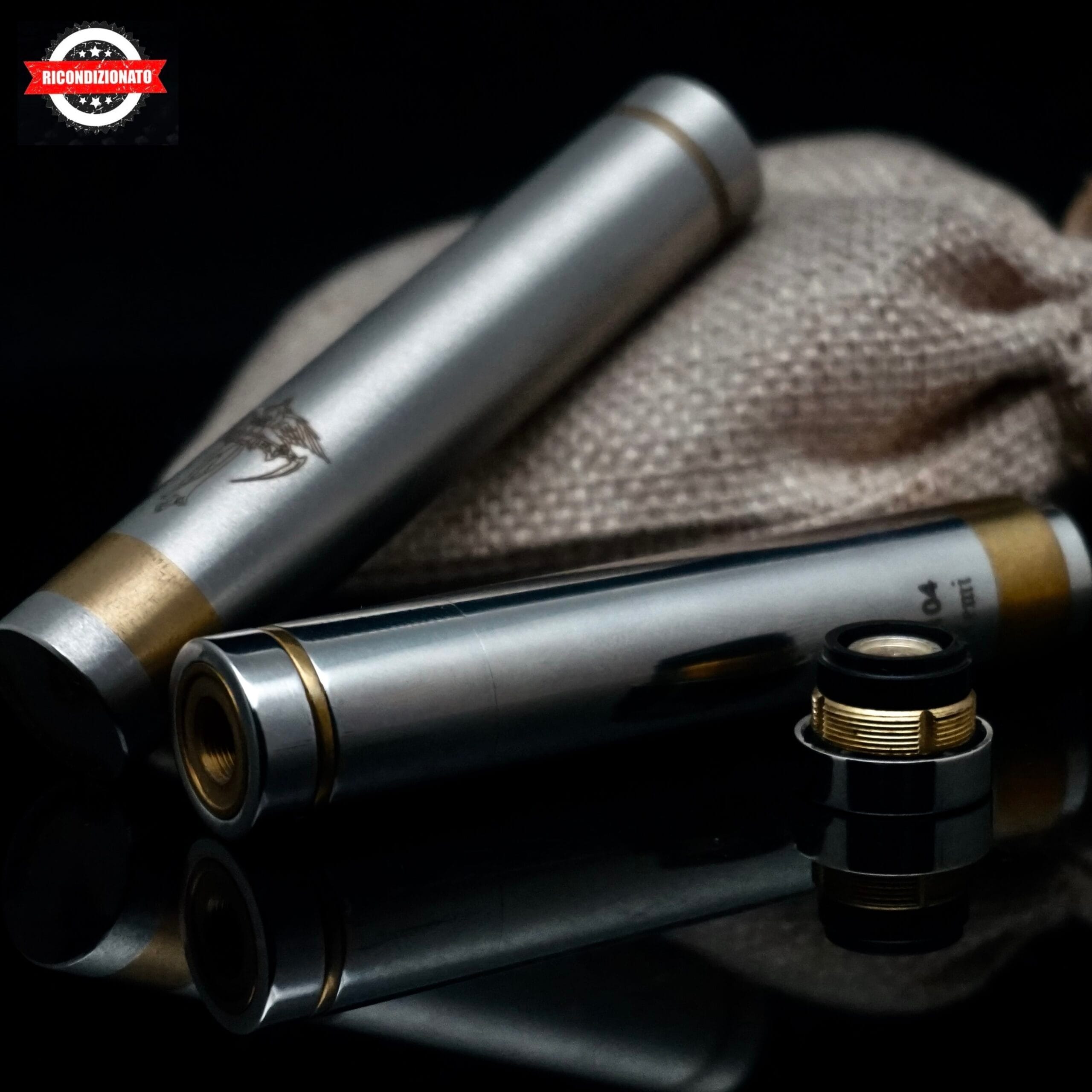 NEMI Mini Nemesis 14500/14650 Tubo Meccanico 3 Tubo meccanico NEMI Mini Nemesis originale in acciaio inox e ottone navale mmsmoke