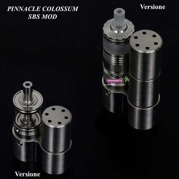ArtBox By Marco – Pinnacle Colossus "Woven Steel" 3 Pinnacle Colossus SBS Mod 18350 / 18650 DISPONIBILE DA MMSMOKE