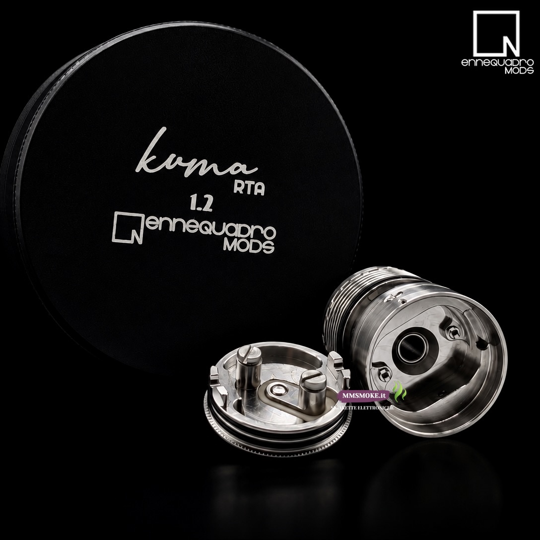Atomizzatore Kuma 1.2 RTA By Ennequadro 3 KUMA 1.2 RTA Ennequadro Mods dettaglio