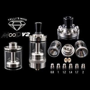 Telli’s Mod MooD V2 MTL RTA 22,5 mm mmsmoke.it