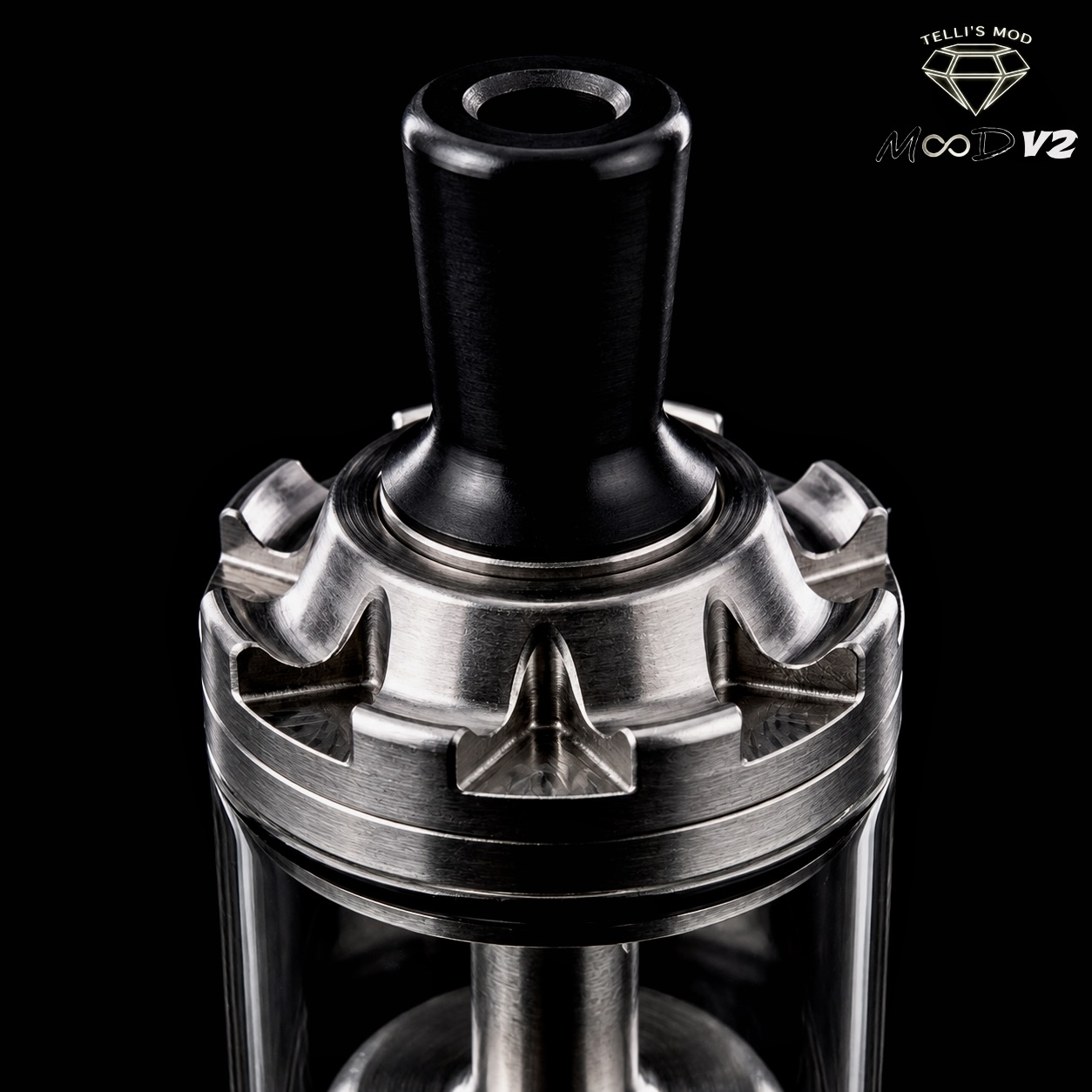 Atomizzatore MooD V2 MTL RTA 22,5mm Telli's Mod 6 Telli’s Mod MooD V2 deck rigenerabile mmsmoke.it