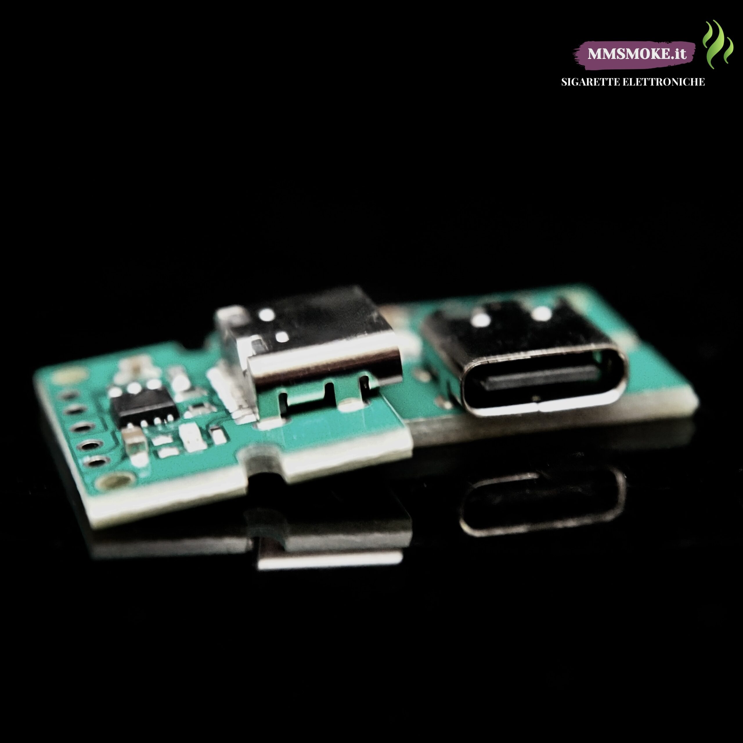 Modulo USB-C 2A con Trasmissione Dati – Compatibile DNA Evolv / Ambition Mods 3 Modulo USB-C 2A DATA pin collegamento compatibile DNA Evolv e Ambition Mods